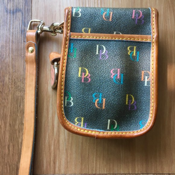 Dooney & Bourke Rainbow Leather Camera Case - Picture 2 of 2